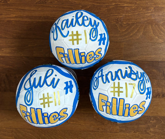 Custom Painted Sport Balls