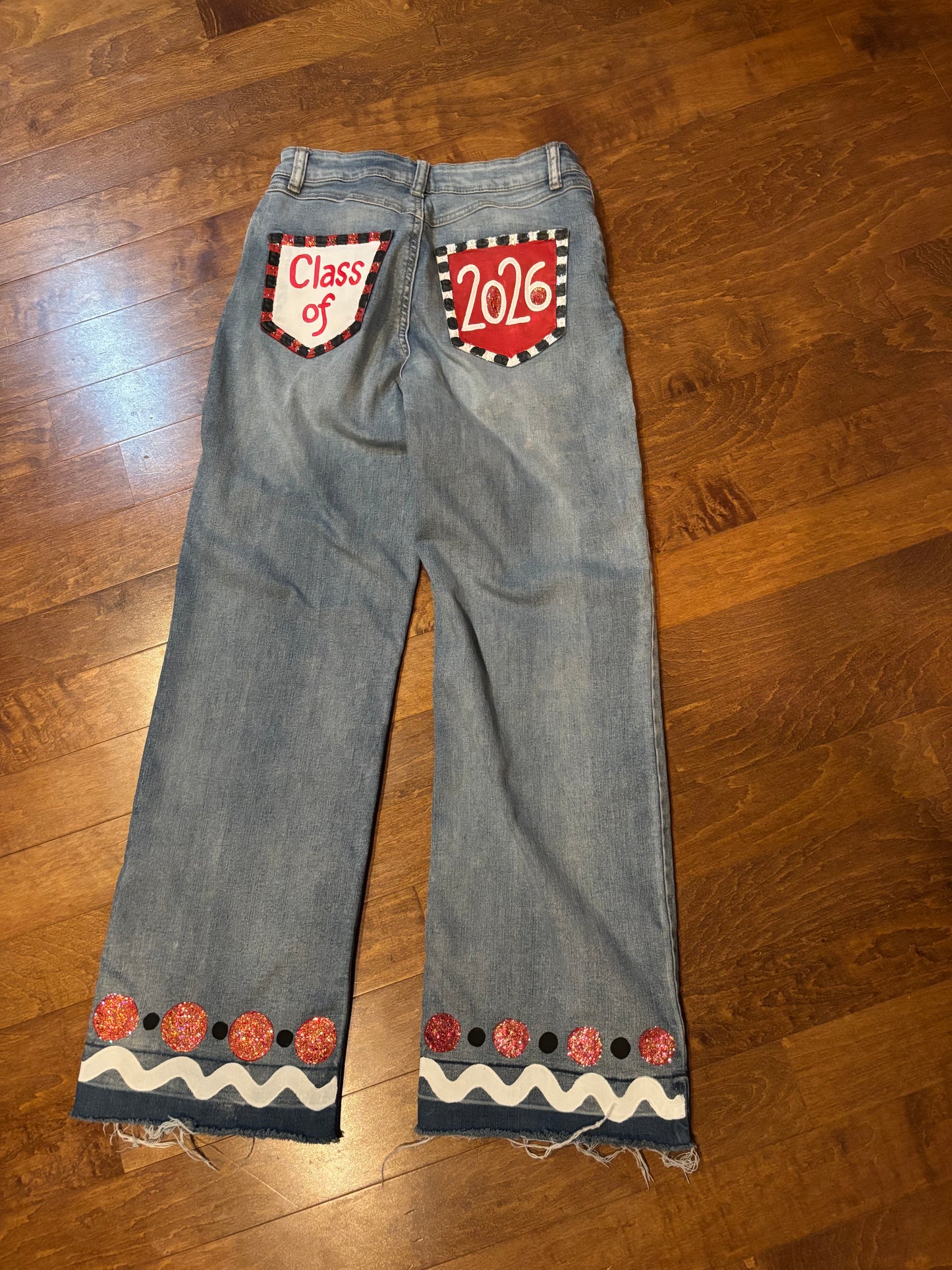 Custom Hand-painted Denim