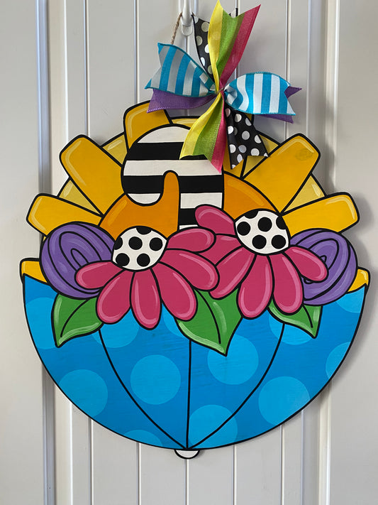 Umbrella with Flowers
