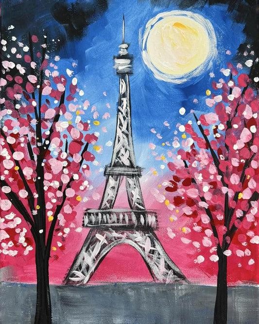 We’ll Always Have Paris Canvas Paint Kit